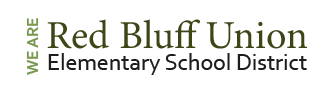 We are Red Bluff Union Elementary School district